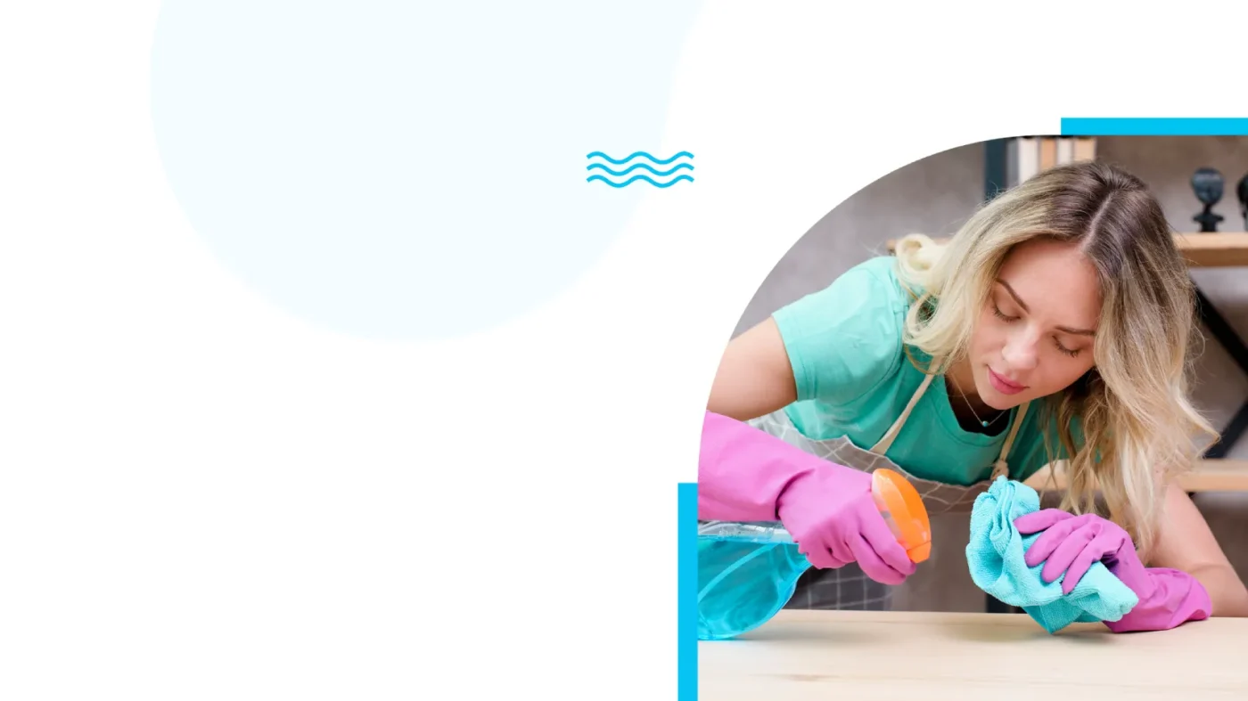 แม่บ้านทําความสะอาด