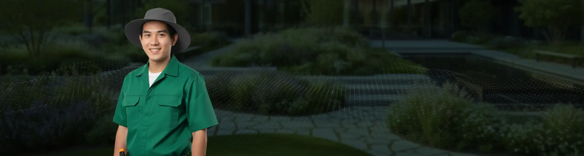 งานทำสวนและตกแต่ง